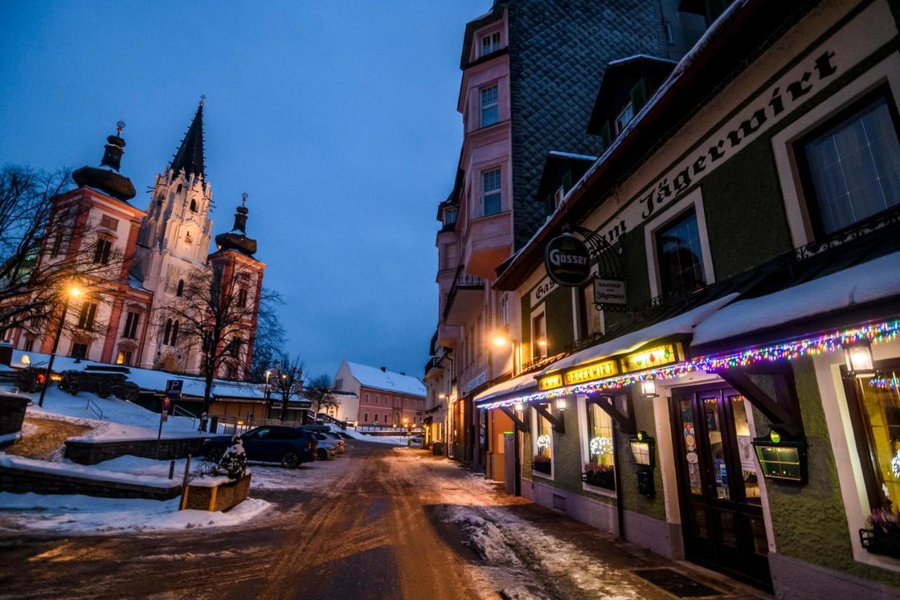 Hotel Gasthof Zum Jaegerwirt Mariazell Esterno foto